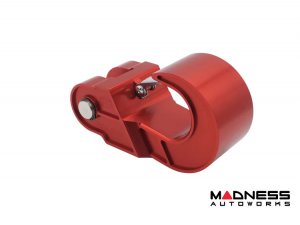 Jeep Wrangler JL Billet Recovery Hook - Royal Show Hook - Aluminum - Red Jeep Wrangler JL Billet Recovery Hook - Royal Show Hook - Aluminum - Red